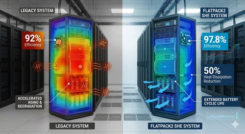 के बारे में नवीनतम कंपनी का मामला Thermal Optimization for European Central Offices: Extending Battery Life by Reducing Heat Dissipation