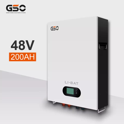 गुणवत्ता  Deep Cycle 48V 200ah Wall Mounted Lithium Ion Battery With BMS For  Home Storage Application कारखाना