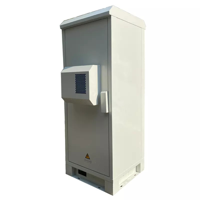 2.1M डबल वॉल आउटडोर टेलीकॉम कैबिनेट्स 42U नेटवर्क कैबिनेट DC48V