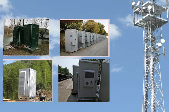 IP65 दूरसंचार आउटडोर नेटवर्क संलग्नक कैबिनेट ISO9001