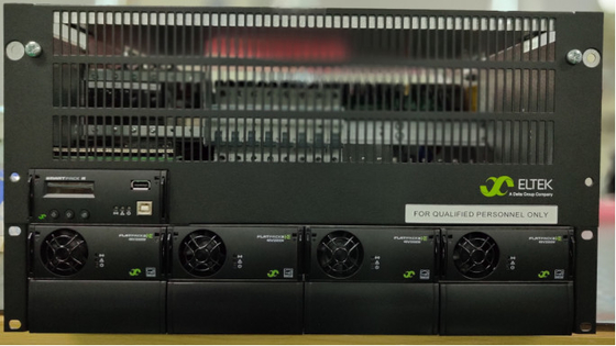 Eltek 48Vdc 19 इंच 5U दूरसंचार 16kw 300A CTO प्रणाली स्मार्टपैक टच कंट्रोलर वितरण ब्रेक के साथ