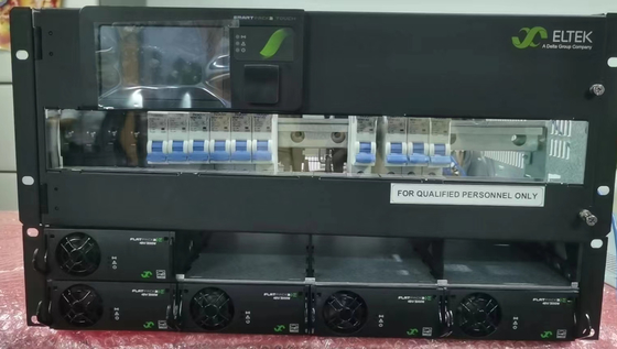 Eltek 48Vdc 19 इंच 5U दूरसंचार 16kw 300A CTO प्रणाली स्मार्टपैक टच कंट्रोलर वितरण ब्रेक के साथ