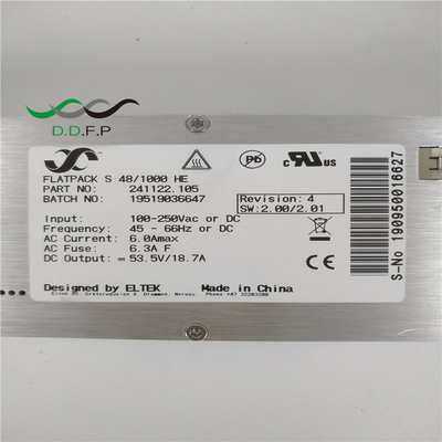 Eltek Flatpack S 48/1000 HE 48V 1000W P/N 241122.105 CTOS0301.XXX के लिए