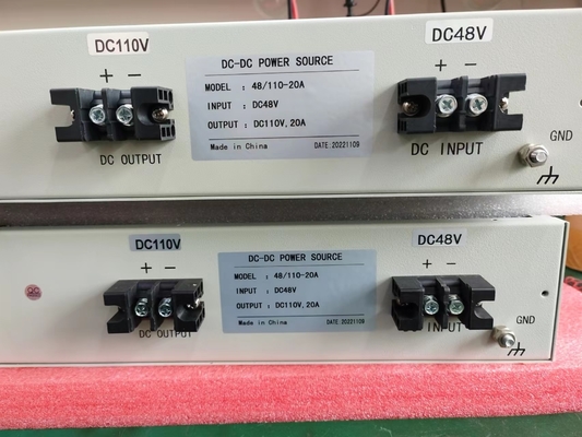 OEM अनुकूलन 19 इंच डीसी डीसी कन्वर्टर्स RCT2000D श्रृंखला इनपुट 110vdc आउटपुट 110vdc 2200W D20-10-10
