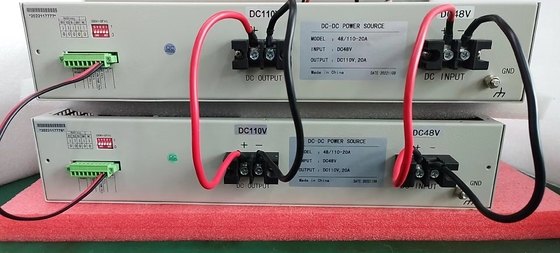आरसीटी2000डी श्रृंखला में 19" पृथक डीसी-डीसी कन्वर्टर्स इनपुट 125vdc आउटपुट 48vdc 1500w D30-25-18
