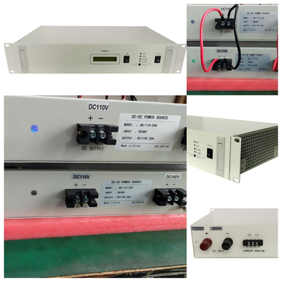 OEM ODM डीसी डीसी कन्वर्टर्स 19 इंच रैकमाउंट RCT2000D सीरीज इनपुट 24vdc आउटपुट 24vdc 1200W D50-14-14