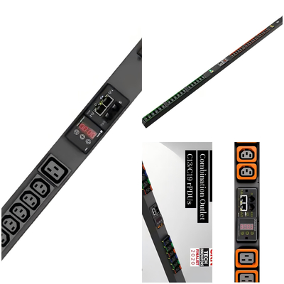 Vertiv Geist GU1 स्मार्ट मॉनिटरिंग PDU टाइप 16A/32A एडाप्टिव लोड रैक पावर C13/C19 डुअल पोर्ट्स के साथ डेटा सेंटर के लिए प्रोफेशनल-ग्रेड