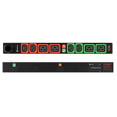 Vertiv Geist GU2 स्मार्ट स्विच टाइप PDU इंटेलिजेंट रैक पावर डिस्ट्रीब्यूशन यूनिट C13/C19 32A/10A/16A/20A के साथ