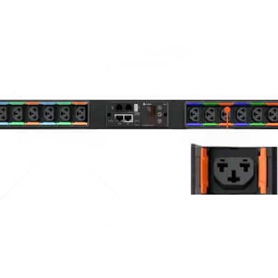 Vertiv Geist GU2 स्मार्ट स्विच PDU मॉड्यूलर C13/C19 रैक पावर डिस्ट्रीब्यूशन 32A/10A/16A/20A डेटा सेंटर के लिए ऊर्जा निगरानी के साथ बुद्धिमान PDU