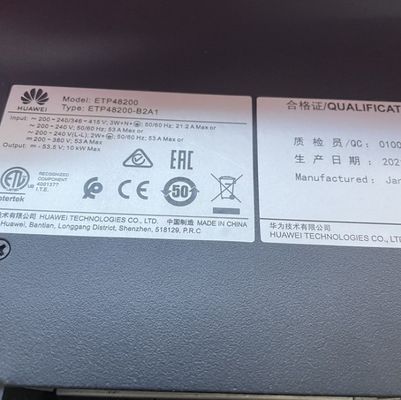 उच्च दक्षता एसी एम्बेडेड 19 इंच पावर सिस्टम ETP48200-B2A1 रेक्टिफायर मॉड्यूल R4815 R4830G1