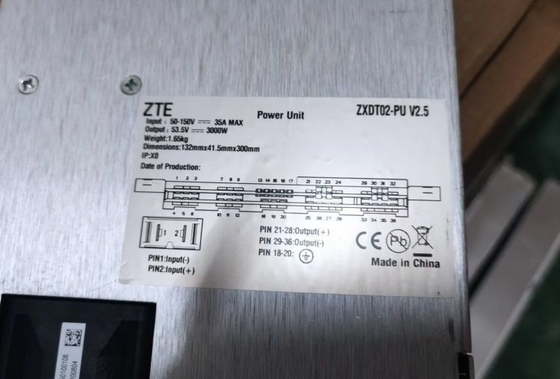 ZXDT02 PU V2.5 DC 3000W 19-इंच पावर मॉड्यूल बॉक्स सोलर मॉड्यूल DC पावर स्रोत