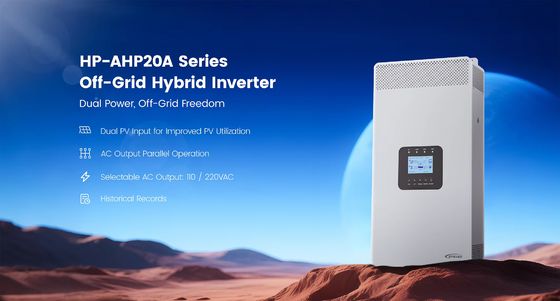HP-AHP20A 3KW 3.5KW होम ऑफ ग्रिड सोलर इन्वर्टर 3500W हाई फ्रीक्वेंसी शुद्ध साइन वेव सोलर इन्वर्टर विथ वाईफाई ऑप्टिओना