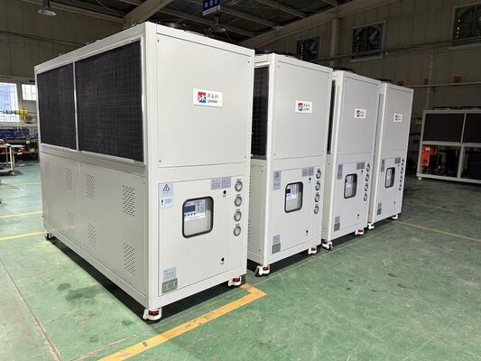 382.3KW एयर-कूल्ड स्क्रू चिलर - 3N-380V-50HZ औद्योगिक प्रशीतन प्रणाली