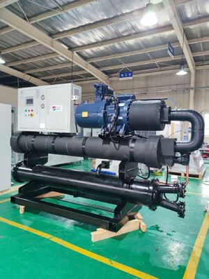 High Efficiency Water-Cooled Chiller Industrial Large Cooling Capacity Refrigeration Equipment