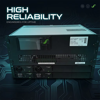 कठोर वातावरण के लिए अनुकूलन योग्य औद्योगिक ग्रेड FP2 48V 12KW+6KVA 230V 5U एम्बेडेड पावर सिस्टम
