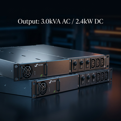 Eltek CTOR0201.001 Rectiverter System 1U 3kVA एसी पावर समाधान 1U ऊंचाई स्मार्ट कॉम्पैक्ट महत्वपूर्ण एसी समाधान
