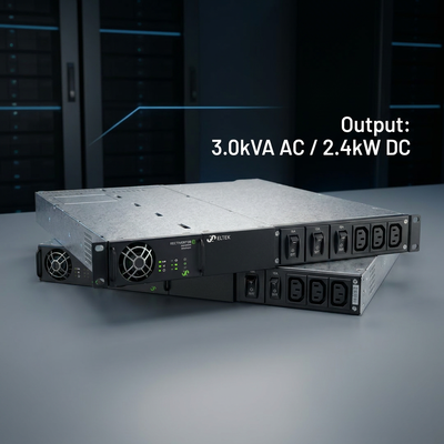 Eltek CTOR0201.001 Rectiverter System 1U 3kVA एसी पावर समाधान 1U ऊंचाई स्मार्ट कॉम्पैक्ट महत्वपूर्ण एसी समाधान