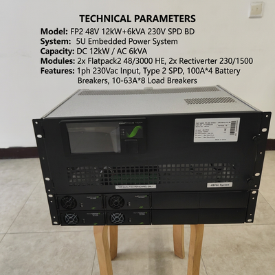 एल्टेक रेक्टीवर्टर पावर सिस्टम 12KW DC और 6KVA AC | स्मार्टपैक2 टच कंट्रोल