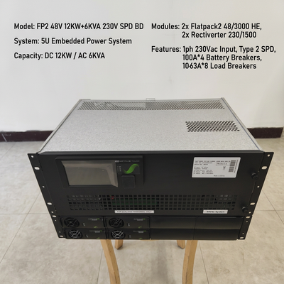एल्टेक रेक्टिवर्टर पावर सिस्टम 12KW डीसी 6KVA एसी स्मार्टपैक2 टच कंट्रोल