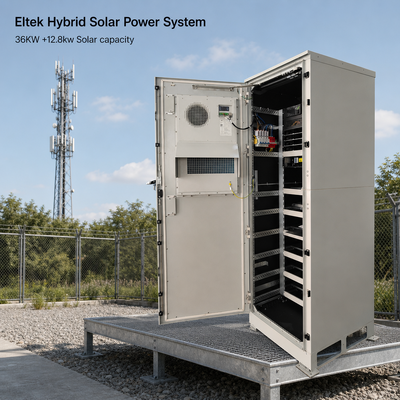 हाइब्रिड सोलर रेक्टिफायर सिस्टम 36KW 48Vdc 12.8Kw सोलर क्षमता FP2 48/3000HE रेक्टिफायर मॉड्यूल FP2 48/3200HE सोलर ( 241119.650 )
