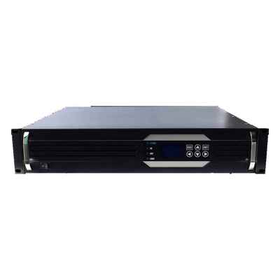 6KVA 125VDC से 220VAC रैक माउंट इन्वर्टर 4800W प्योर साइन वेव टेलीकॉम पावर सप्लाई 4 पीसी C13 आउटलेट के साथ कस्टम मेड