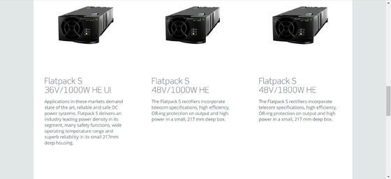 48V 5.4kw Eltek Flatpack S 1U 241122.125 CTOS0301.1319 टेलीकॉम OLT उपकरण