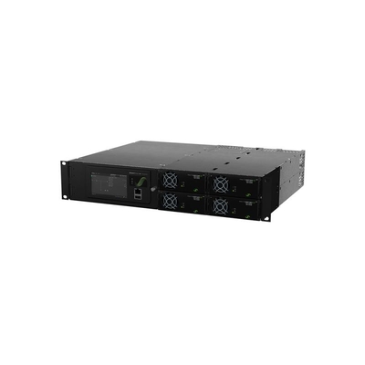 Eltek रेक्टीवर्टर 2U 6kVA इंटीग्रेटेड सिस्टम 6 kVA AC और 4,8 kW DC स्मार्टपैक R कंट्रोलर के साथ