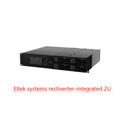 Eltek Rectiverter 2U 6kVA Eltek Flatpack पावर सिस्टम स्मार्टपैक2 टच कंट्रोलर CIOR0402.1XXX के साथ