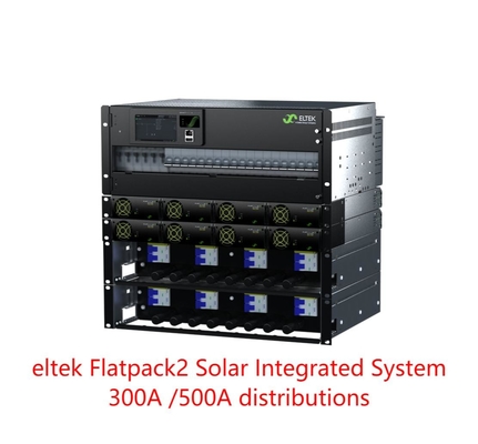 संचार के लिए प्योर सोलर सिस्टम 300A/500A Eltek Flatpack2 सोलर ऑटोनॉमस पावर कोर