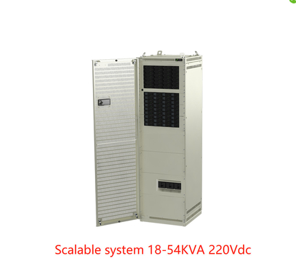 स्केलेबल फ्लैटपैक पावर सिस्टम एल्टेक रेक्टीवर्टर 54KVA 220Vdc EN 60950-1