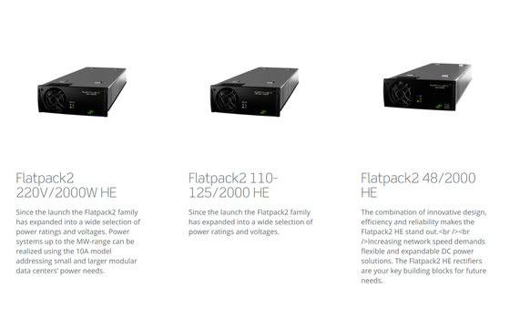 Eltek Flatpack2 36KW आउटडोर टेलीकॉम कैबिनेट IP55 -48Vdc 700A