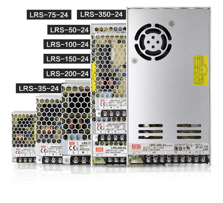 75W सिंगल आउटपुट स्विचिंग पावर सप्लाई LRS-75-5