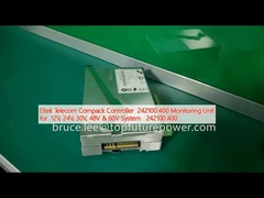 एलटेक टेलीकॉम कॉम्पैक कंट्रोलर 242100.400 12 वी, 24 वी, 30 वी, 48 वी और 60 वी सिस्टम 242100 के लिए निगरानी इकाई400