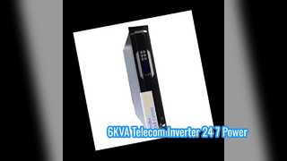 टेलीकॉम के लिए 6KVA 125VDC से 220VAC रैक माउंट इन्वर्टर