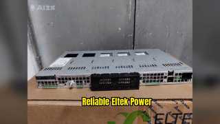 फ़्लैटपैक S 1U 5R 48Vdc सिस्टम